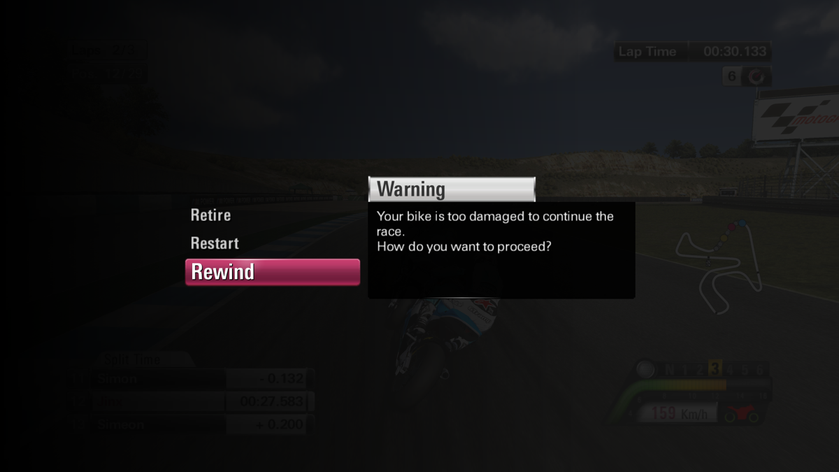 MotoGP 13 screenshot 2 for Playstation Vita